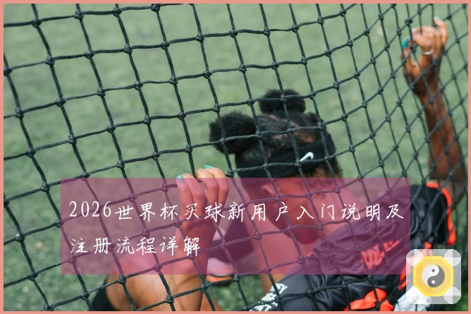 2026世界杯买球新用户入门说明及注册流程详解
