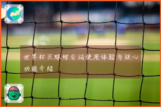 世界杯买球综合站使用体验与核心功能介绍